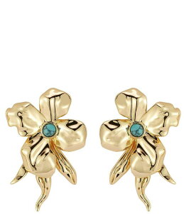 ~OmK[BK fB[X ANZT[ sAXECO Mignonne Gavigan Valerie Flower Drop Earrings Gold/Turquoise ^[RCY