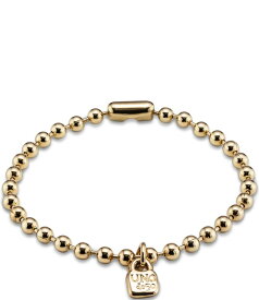 ウノデ 50 レディース アクセサリー ブレスレット・バングル・アンクレット UNOde50 Emotions Beaded Charm 18k Gold Line Bracelet Gold ゴールド