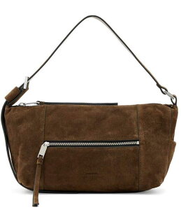 �I�[���Z�C���c ���f�B�[�X �o�b�O �V�����_�[�o�b�O �X�G�[�h ALLSAINTS Vega Suede East-West Shoulder Bag Fango Brown �u���E��