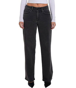 YMI �W�[���Y ���f�B�[�X �{�g���X �f�j���p���c �X�g���[�g �W�[���Y YMI Jeanswear Wanna Betta Butt Straight Leg Jeans Black �u���b�N