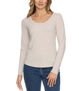 �t���b�O �A���h �A���Z�� ���f�B�[�X �g�b�v�X T�V���c �~�j �j�b�g Flag and Anthem Lauren Mini Striped Long Sleeve Stretch Knit Top Multi �}���`�J���[