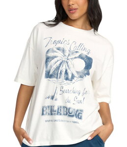 r{ fB[X gbvX TVc W[W[ Billabong Sunny Time Short Sleeve Jersey T-Shirt Salt Crystal