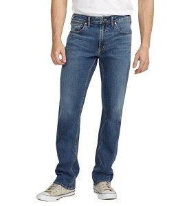 �V���o�[ �W�[���Y �����Y �{�g���X �f�j���p���c �X�g���[�g �f�j�� Silver Jeans Co. Grayson Classic Fit Straight Leg Denim Jeans Indigo �C���f�B�S