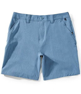 NCbNVo[ Y {gX n[tpcEV[c V[gpc Quiksilver Union Heather Amphibian 20 Outseam Hybrid Shorts Copen Blue u[