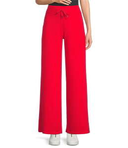 �X�p���N ���f�B�[�X �{�g���X �J�W���A���p���c ���C�h���b�O �p���c Spanx AirEssentials Wide Leg Pull On Drawstring Coordinating Pants Spanx Red ���b�h