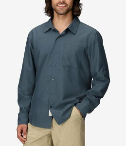 �}�[���b�g �����Y �g�b�v�X �V���c Marmot AirExchange SolarShield Long Sleeve Woven Shirt Thunderhead
