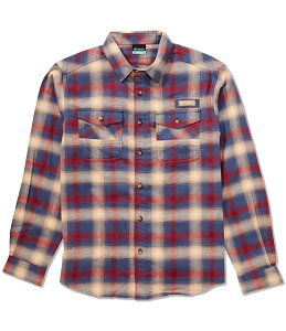 �R�����r�A �����Y �g�b�v�X �V���c Columbia Roughtail Stretch Flannel Shirt Nocturnal Tracking Check �`�F�b�N