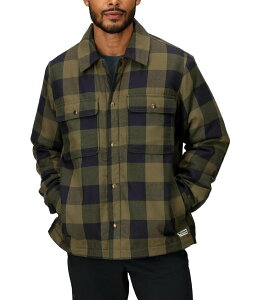 }[bg Y AE^[ WPbgEu] Vc WPbg Marmot Ridgefield Sherpa Flannel Shirt Jacket Nori/Black ubN