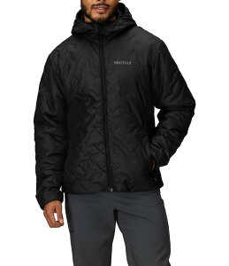 }[bg Y AE^[ WPbgEu] t[fbhWPbg WPbg Marmot MonoQuilt PrimaLoftR Insulated Hooded Jacket Black ubN