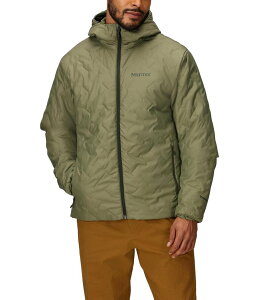 }[bg Y AE^[ WPbgEu] t[fbhWPbg WPbg Marmot MonoQuilt PrimaLoftR Insulated Hooded Jacket Olive Grove I[u