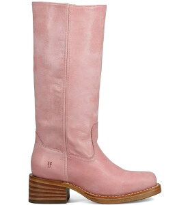 �t���C ���f�B�[�X �V���[�Y �u�[�c�E���C���u�[�c �g�[�� �u�[�c ���U�[ Frye Campus 14L Tall Leather Riding Boots Pink �s���N
