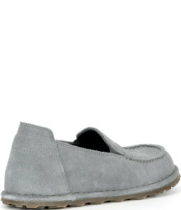 rPVgbN fB[X V[Y pvX XG[h [t@[ Birkenstock Women's Utti Suede Slip On Loafers Basalt Gray O[