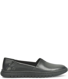 {[ fB[X V[Y pvX U[ [t@[ Born Sebra II Leather Loafers Black ubN