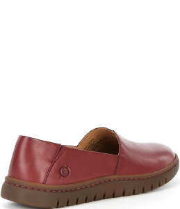 {[ fB[X V[Y pvX U[ [t@[ Born Sebra II Leather Loafers Burgundy o[KfB