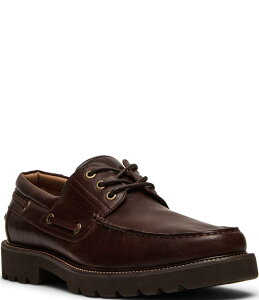 yz XeB[u }f Y hXV[Y V[Y Men's Hobson Leather Boat Shoes Brown