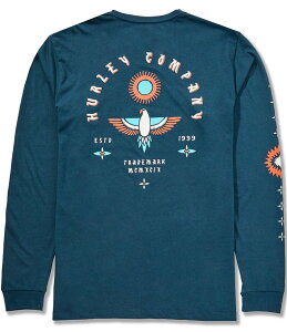 n[[ Y gbvX Vc TVc W[W[ OtBbN Hurley Eagles High Long Sleeve Jersey Graphic T-Shirt Armored Navy lCr[