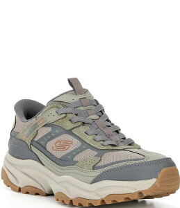 �X�P�b�`���[�Y �����Y �V���[�Y �X�j�[�J�[ Skechers Men's Slip-ins: Vigor AT Sneakers Olive/Gray �O���[