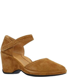 �����[���h�s�[�h ���f�B�[�X �V���[�Y �p���v�X �X�G�[�h �A���N�� L'Amour Des Pieds Orva Suede Ankle Strap Pumps Coffee �R�[�q�[