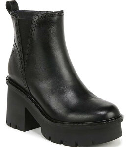 i`CU[ fB[X V[Y u[cECu[c U[ Naturalizer Quest Leather Booties Black ubN