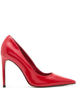XeB[u }f fB[X V[Y pvX U[ Steve Madden Noir Leather Pointed Toe Stiletto Pumps Red bh