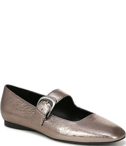 �i�`�����C�U�[ ���f�B�[�X �V���[�Y �p���v�X ���U�[ Naturalizer Cosmic Leather Mary Jane Flats Pewter �s���[�^�[