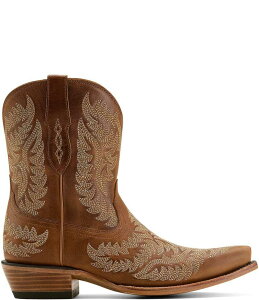 �A���A�g ���f�B�[�X �V���[�Y �u�[�c�E���C���u�[�c ���U�[ Ariat Cate Leather X Toe Western Boots Shades of Grain