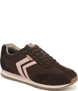hN^[EV[ fB[X V[Y Xj[J[ [X Dr. Scholl's Comeback Lace Up Sneakers Dark Brown uE