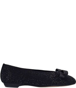 �W�F�C���j�[ ���f�B�[�X �V���[�Y �p���v�X �X�G�[�h J. Renee Fentan Microsuede Rhinestone Embellished Ballet Bow Flats Black �u���b�N