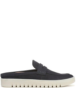 oCIjbN fB[X V[Y pvX vbgtH[ XG[h [t@[ Vionic Uptown Mule 2 Suede Penny Keeper Platform Loafer Mules Navy lCr[