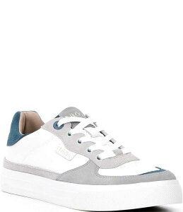 ^IXtbgEFA fB[X V[Y Xj[J[ vbgtH[ U[ Taos Footwear Pop Soul Leather Platform Sneakers Grey/Petrol Blue Multi O[