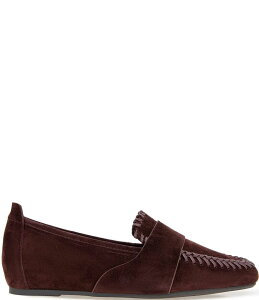 WFg\EY fB[X V[Y pvX XG[h [t@[ Gentle Souls Sandra Suede Loafers Burgundy o[KfB