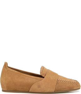 WFg\EY fB[X V[Y pvX XG[h [t@[ Gentle Souls Sandra Suede Loafers Camel L