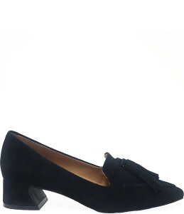 WFg\EY fB[X V[Y pvX XG[h [t@[ Gentle Souls Glova Suede Tassel Loafer Pumps Black ubN