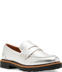 uh fB[X V[Y IbNXtH[h U[ [t@[ Blondo Penny Waterproof Leather Loafers Silver Vo[