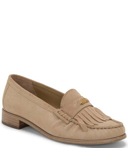 BXJ[g fB[X V[Y IbNXtH[h XG[h [t@[ Vince Camuto Cosette Suede Kiltie Loafers Tortilla