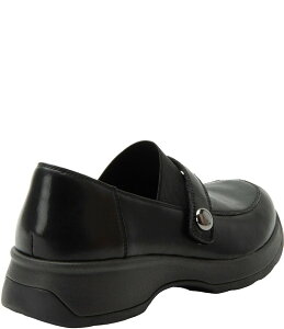 �A���O���A ���f�B�[�X �V���[�Y �X���b�|���E���[�t�@�[ ���U�[ ���[�t�@�[ Alegria Janna Leather Loafers Ink