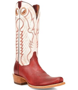 _|Xg fB[X V[Y u[cECu[c g[ u[c U[ Dan Post Women's Adelaide Leather Square Toe Tall Western Boots Red bh