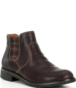 GCgbNX fB[X V[Y u[cECu[c `FV[ u[c U[ Aetrex Kaylee Leather and Plaid Chelsea Booties Dark Brown uE