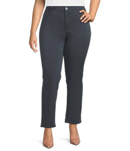 �f���N���V�[ ���f�B�[�X �{�g���X �f�j���p���c �v���X�T�C�Y �A���N�� �W�[���Y Democracy Plus Size Size Absolution Ankle Length Jeans Pewter �s���[�^�[