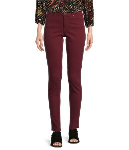 �R�[�h �u���[ ���f�B�[�X �{�g���X �f�j���p���c �f�j�� �A���N�� Code Bleu Soho Stretch Denim Skinny Leg Mid Rise Ankle Length Jean Beet Red ���b�h