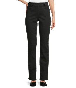 �E�G�X�g�o�E���h ���f�B�[�X �{�g���X �J�W���A���p���c �X�g���[�g �p���c Westbound High Rise Patch Pocket Straight Leg Pull-On Pants Black �u���b�N