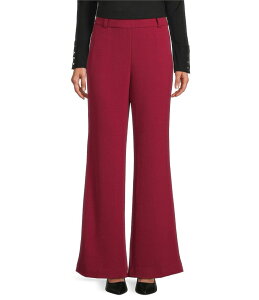 �C���x�X�g�����c ���f�B�[�X �{�g���X �J�W���A���p���c �t���A �p���c Investments Flare Leg Pull-On Basket Weave Pants Rumba Red ���b�h