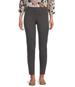 Cg fB[X {gX JWApc Xg[g v` pc jbg Intro Petite Size Stella Double Knit Slim Straight Leg Pull-On Pants New Graphite Grey Ot@Cg