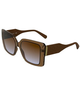 �P���h���X�R�b�g ���f�B�[�X �A�N�Z�T���[ �T���O���X�E�A�C�E�F�A Kendra Scott Women's Aubree 56mm Square Sunglasses Transparent Caramel/Matte Caramel/Brown to Grey �O���[