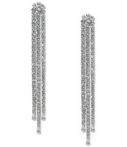 �i�f�B�[�� ���f�B�[�X �A�N�Z�T���[ �s�A�X�E�C�������O Nadri Hollywood Long Linear Chandelier Earrings Silver �V���o�[
