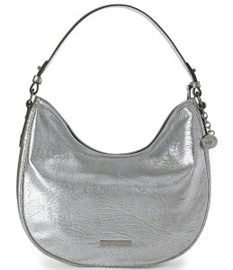 �u�����~�� ���f�B�[�X �o�b�O �V�����_�[�o�b�O �g�[�� BRAHMIN Duchess Collection Silver Metallic Small Kathleen Shoulder Bag Silver �V���o�[