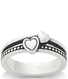 �W�F�[���Y �G�C�����[ ���f�B�[�X �A�N�Z�T���[ �w�� James Avery Nestled Hearts Ring Sterling Silver �V���o�[