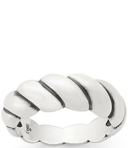 �W�F�[���Y �G�C�����[ ���f�B�[�X �A�N�Z�T���[ �w�� James Avery Half Twist Ring Sterling Silver �V���o�[