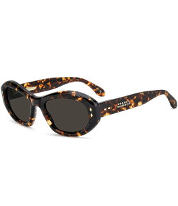 yz CUx } fB[X TOXEACEFA ANZT[ Women's IM0237/S 55mm Cat Eye Sunglasses Havana