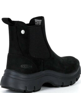 L[ fB[X V[Y u[cECu[c XG[h `FV[ u[c Keen Women's Kosa Chelsea Suede Booties Black ubN